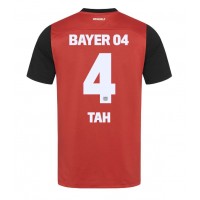 Bayer Leverkusen Jonathan Tah #4 Hemmatröja 2024-25 Korta ärmar